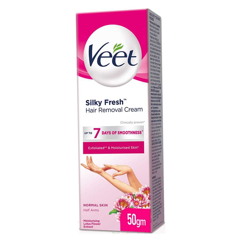 Veet Normal Skin Lotus Milk And Jasmine Hair Removal Cream 50gm