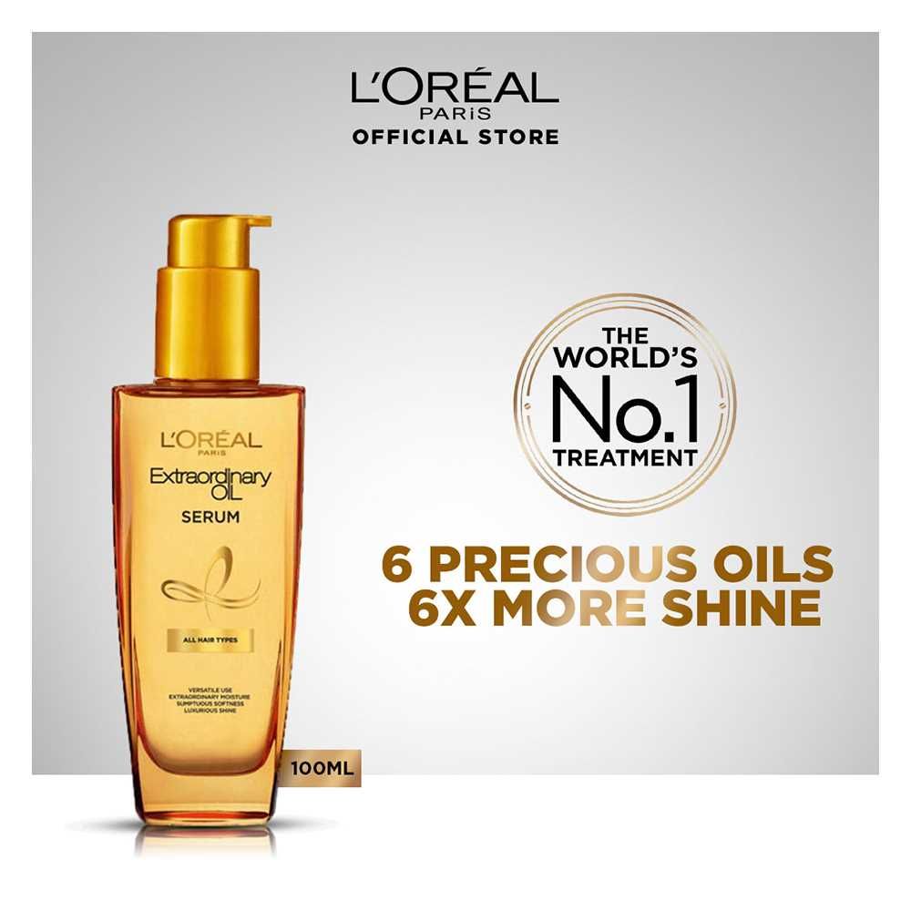 L'Oreal Paris Elvive Extraordinary Oils Hair Serum, All Hair Types, 100ml