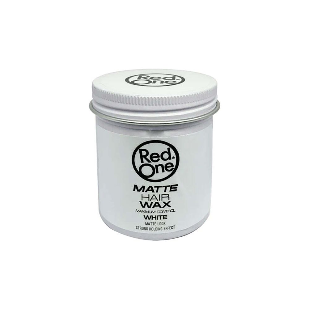 Red One White Matte Hair Wax, With Maximum Control, 100ml