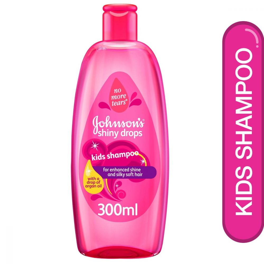 Johnson's Shiny Drops Kids Shampoo, 300ml 