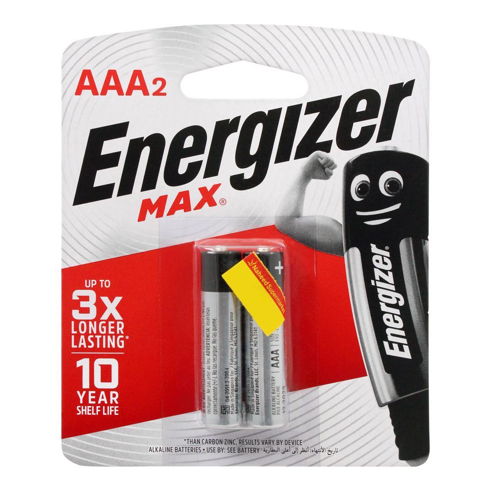 Energizer Max AAA Bp-2 LR03