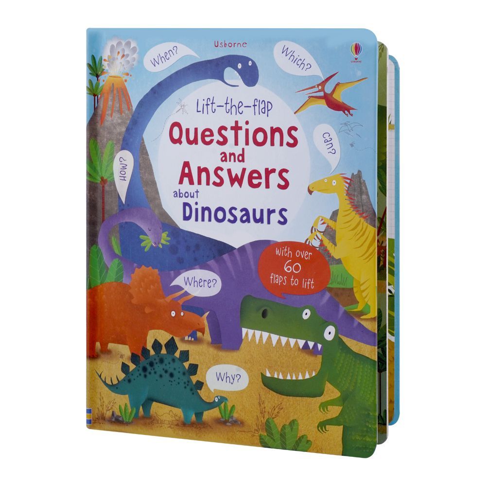 Usbrone Lift-The-Flap Questions And Answers About Dinosaurs