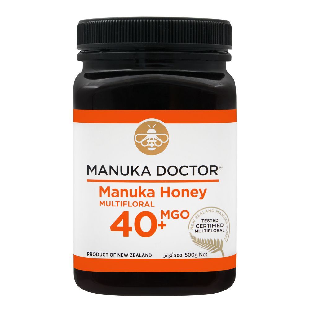 Manuka Doctor Manuka Honey, MGO 40+, 500g