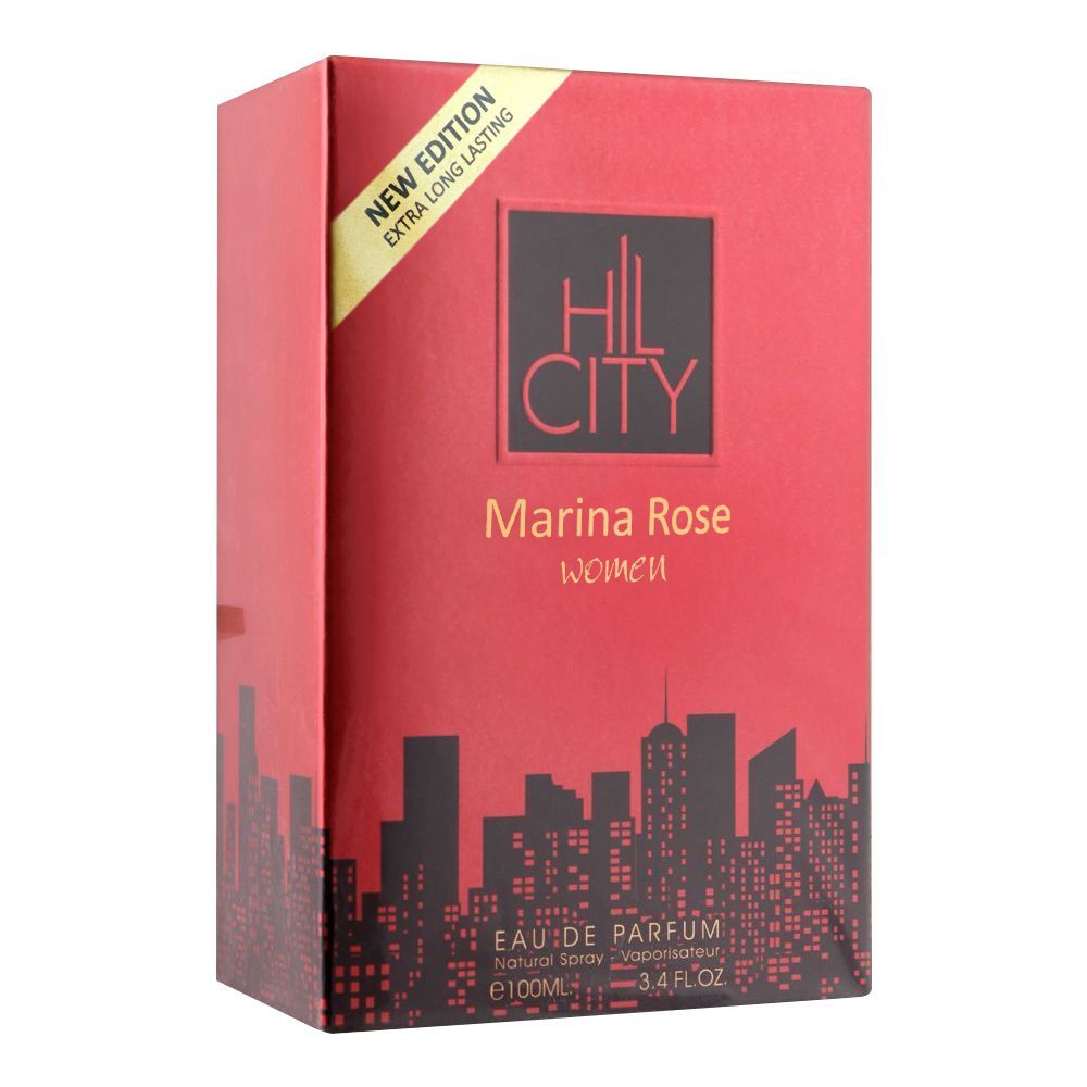 Hil City Marina Rose Women Eau De Parfum, Fragrance For Women, 100ml
