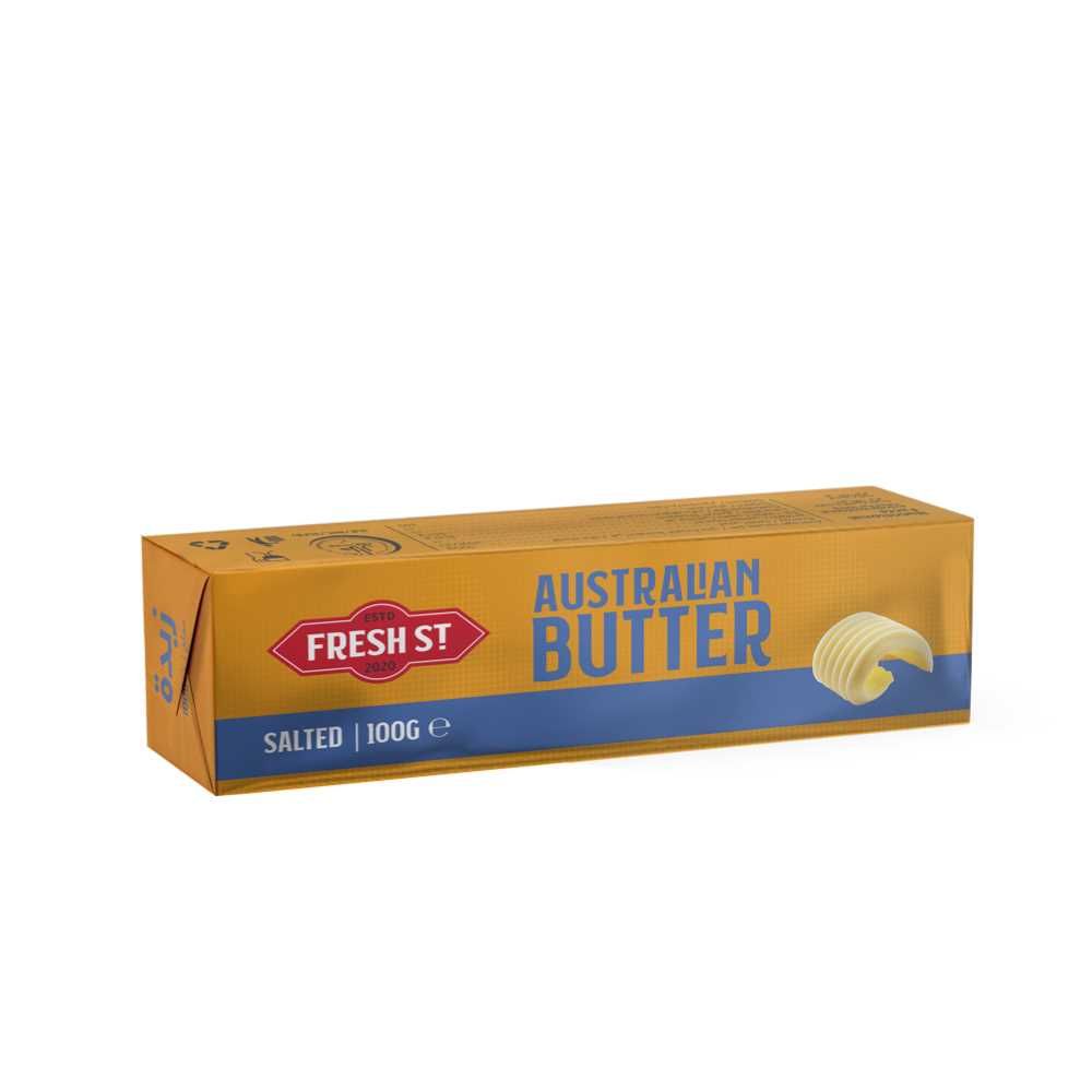 Fresh Street Australian Butter, Salted, 100gms