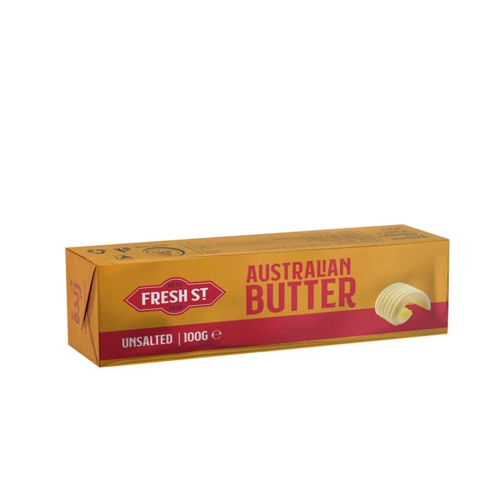 Fresh Street Australian Butter, Unsalted, 100g