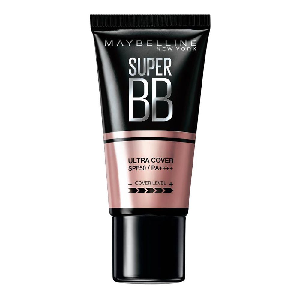 Maybelline New York Super BB Ultra Cover Cream, SPF 50 PA++++, 02 Natural