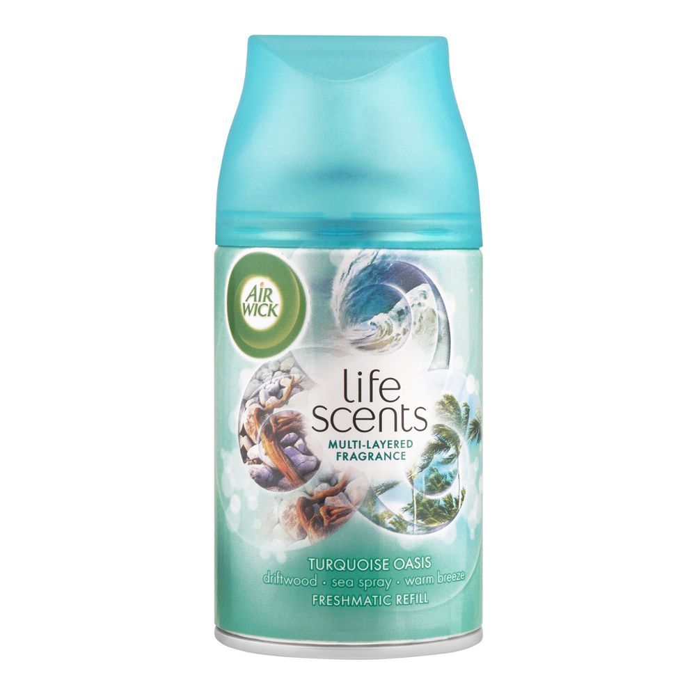 Airwick Life Scents Freshmatic Refill, Turquoise Oasis, 250ml
