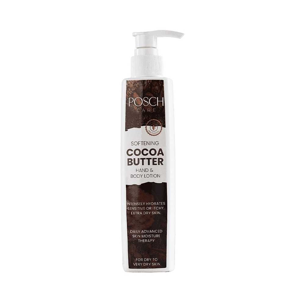 Posch Care Softening Cocoa Butter Hand & Body Lotion, For Dry To Very Dry Skin, 230ml