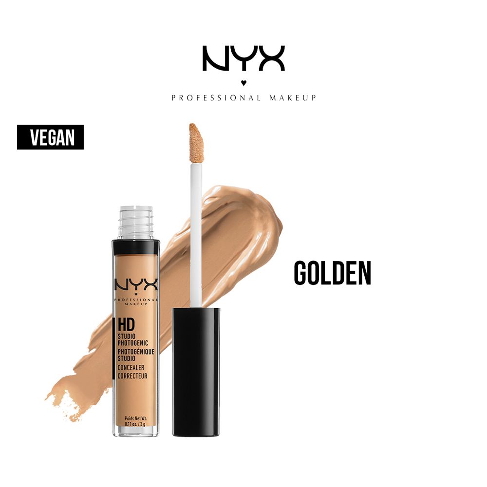 NYX HD Studio Photogenic Concealer Wand, Golden