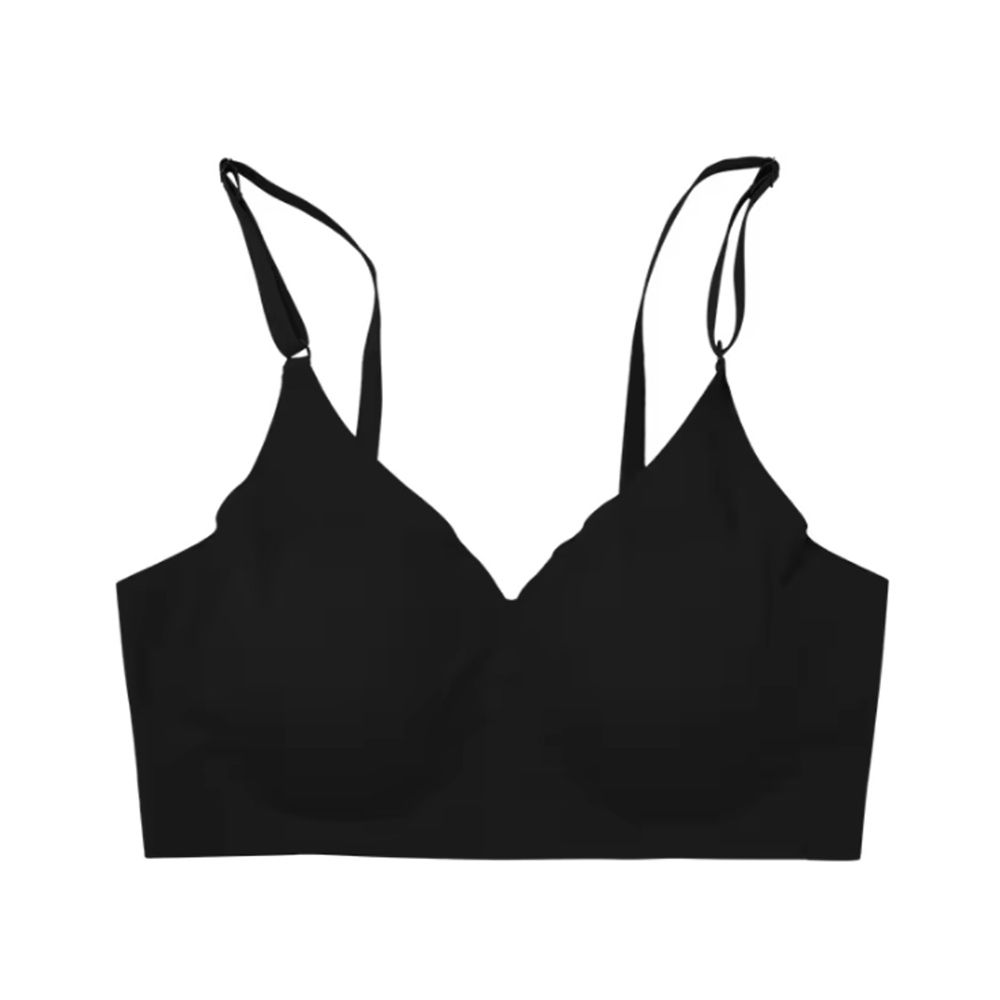 Omi Beauty Seamless Scoop Bra, Black, OMI-SSB-B