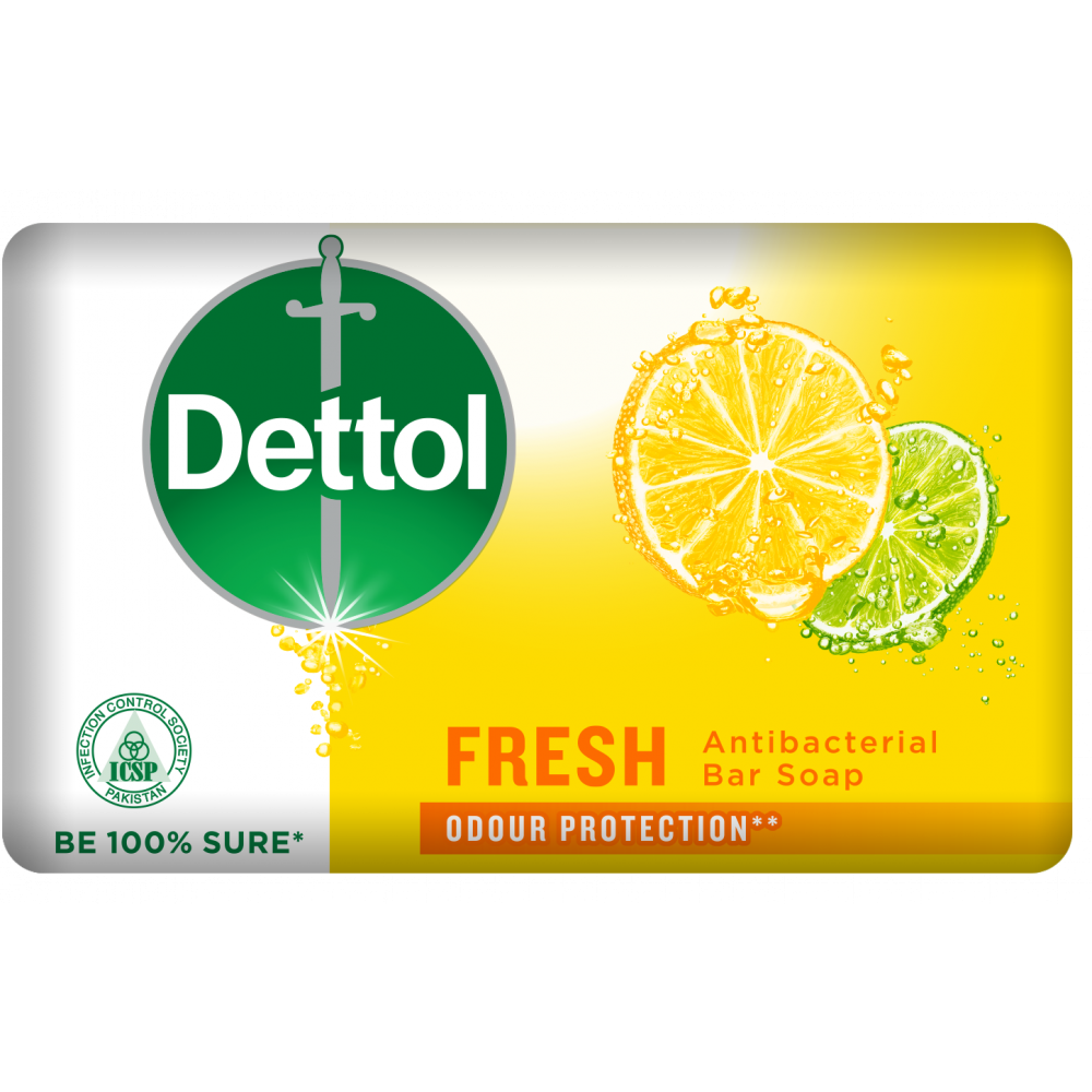 Dettol Fresh Antibacterial Soap 130gm