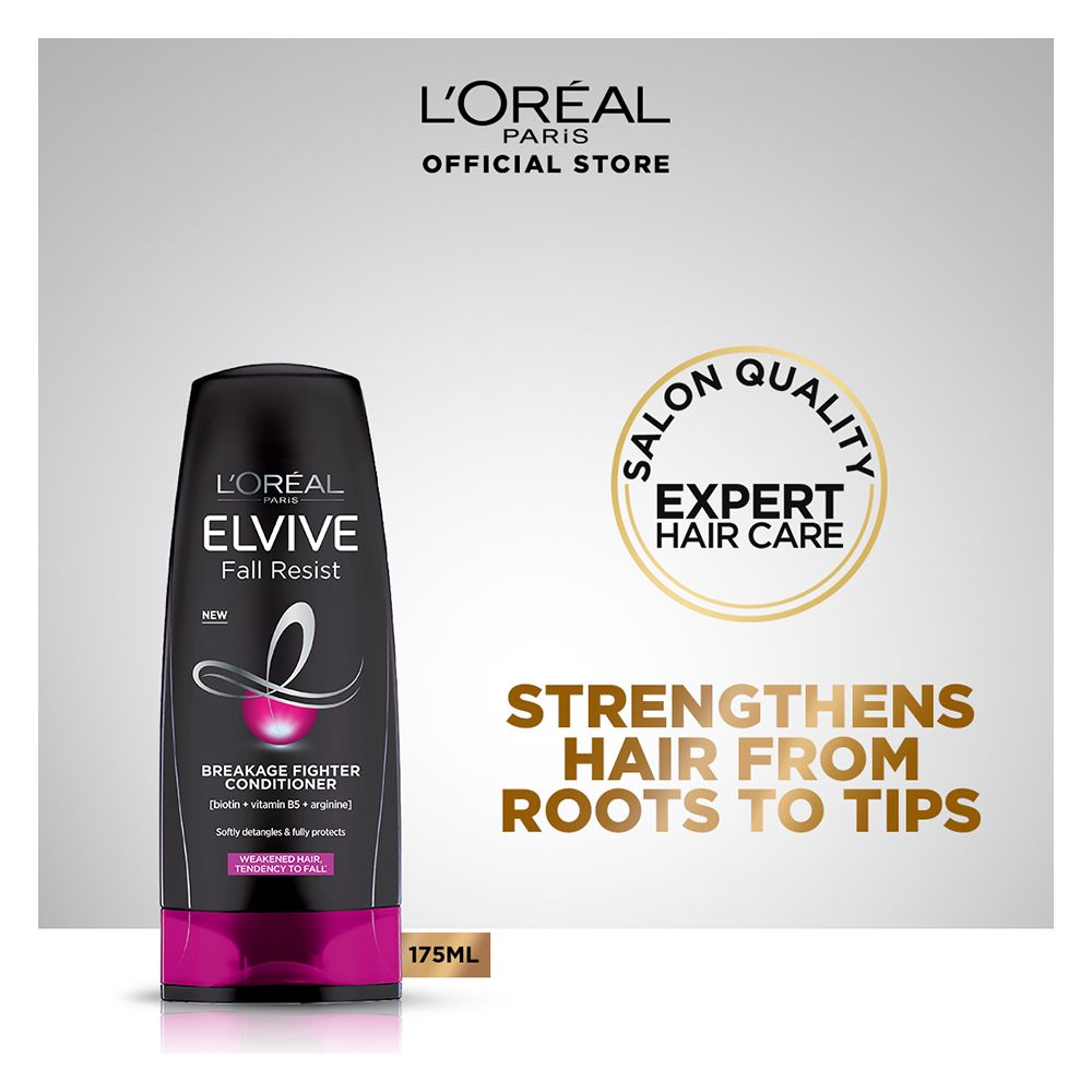 L'Oreal Paris Elvive Fall Resist Anti-Hair Fall Conditioner, 175ml