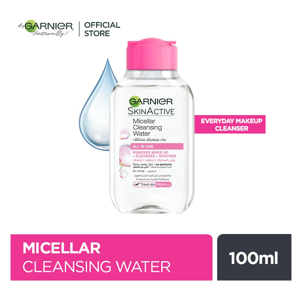 Garnier Skin Active Micellar Cleansing Water, All In One, 100ml