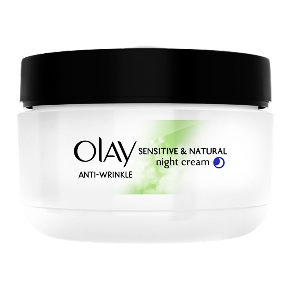 Olay Anti-Wrinkle Sensitive & Natural Night Cream 50ml