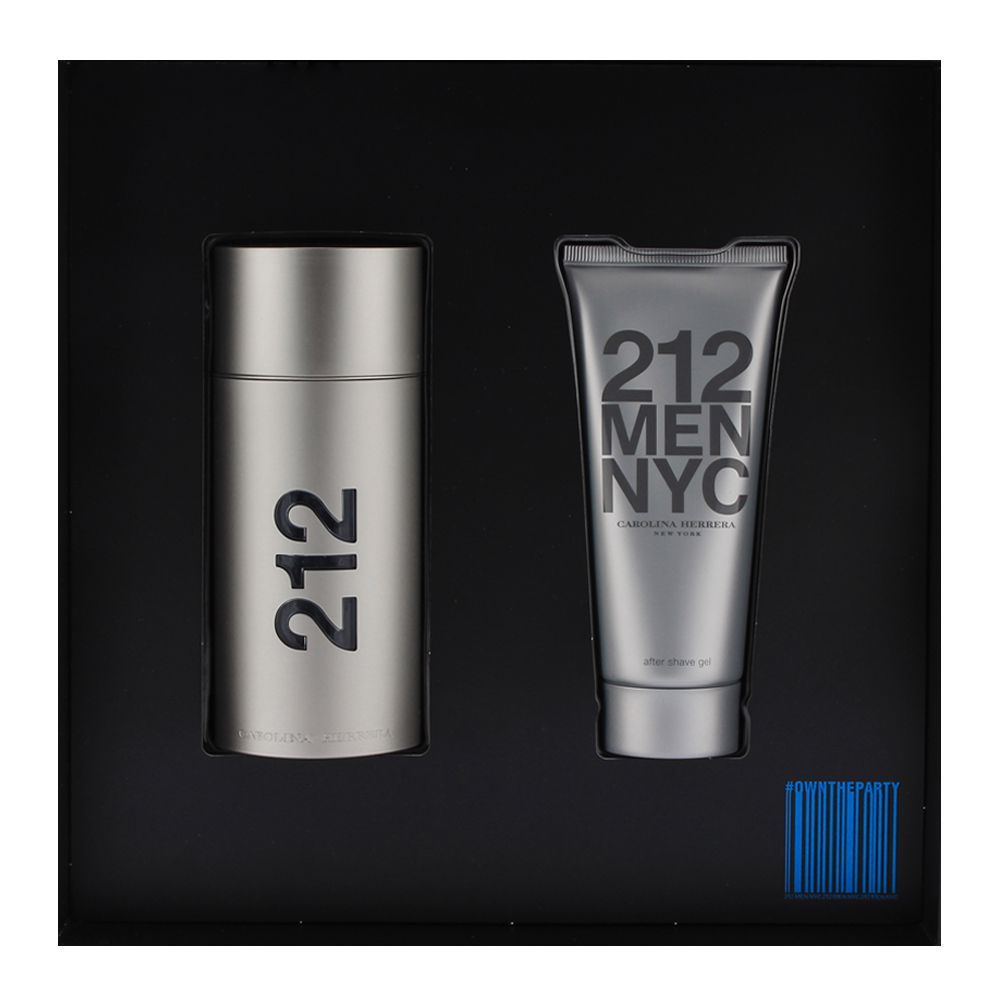 Carolina Herrera 212 Men NYC Set Eau de Toilette 100ml + After Shave