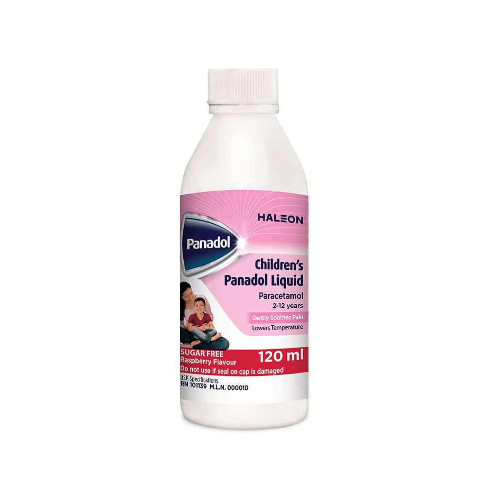 GSK Children's Panadol Liquid, Sugar-Free, 120ml