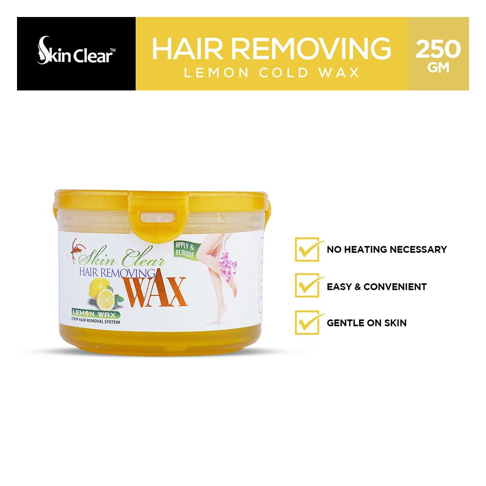 Skin Clear Lemon Hair Removing Wax, 250g