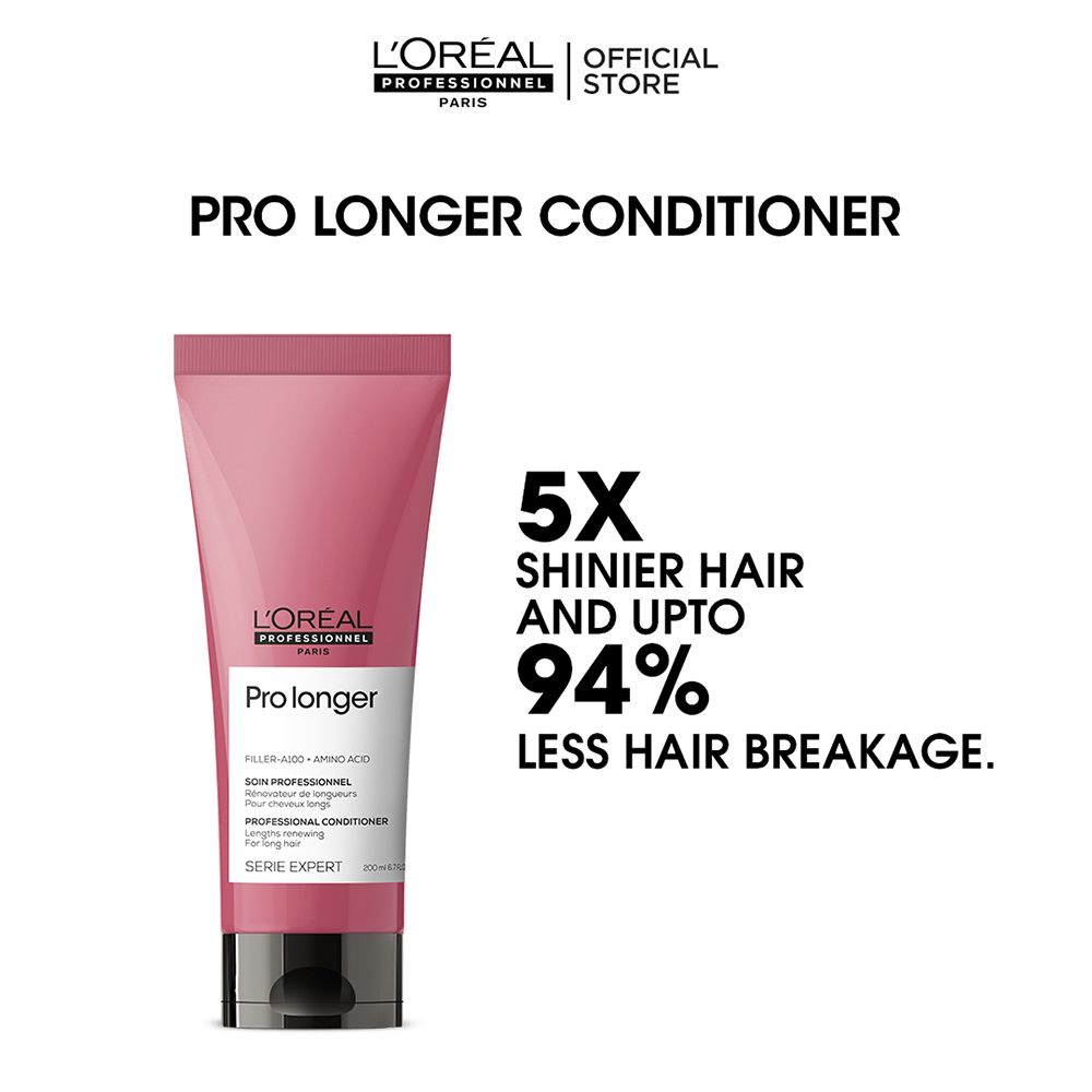 L'Oreal Professionnel Serie Expert Filler-A100 + Amino Acid Pro Longer Conditioner, 200ml