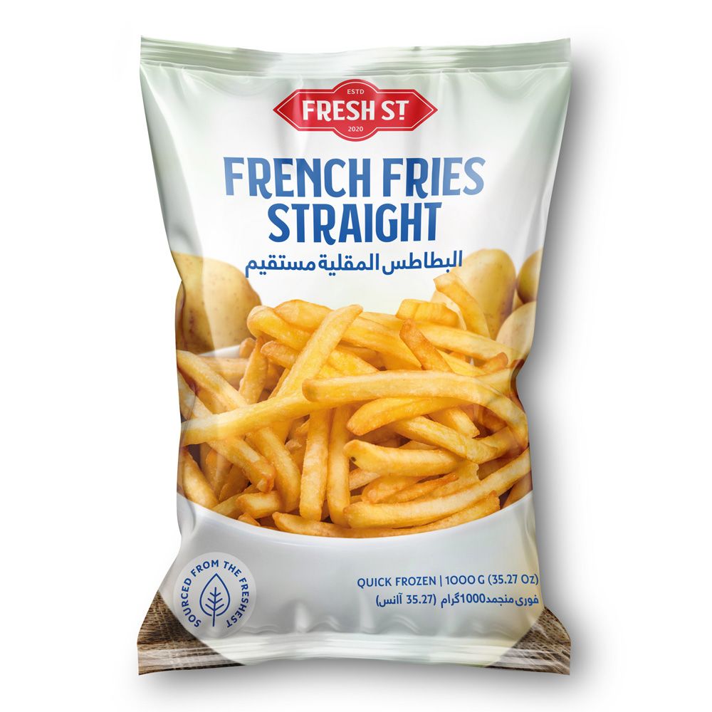 Fresh Street French Fries, Straight, 9x9mm, 1000g