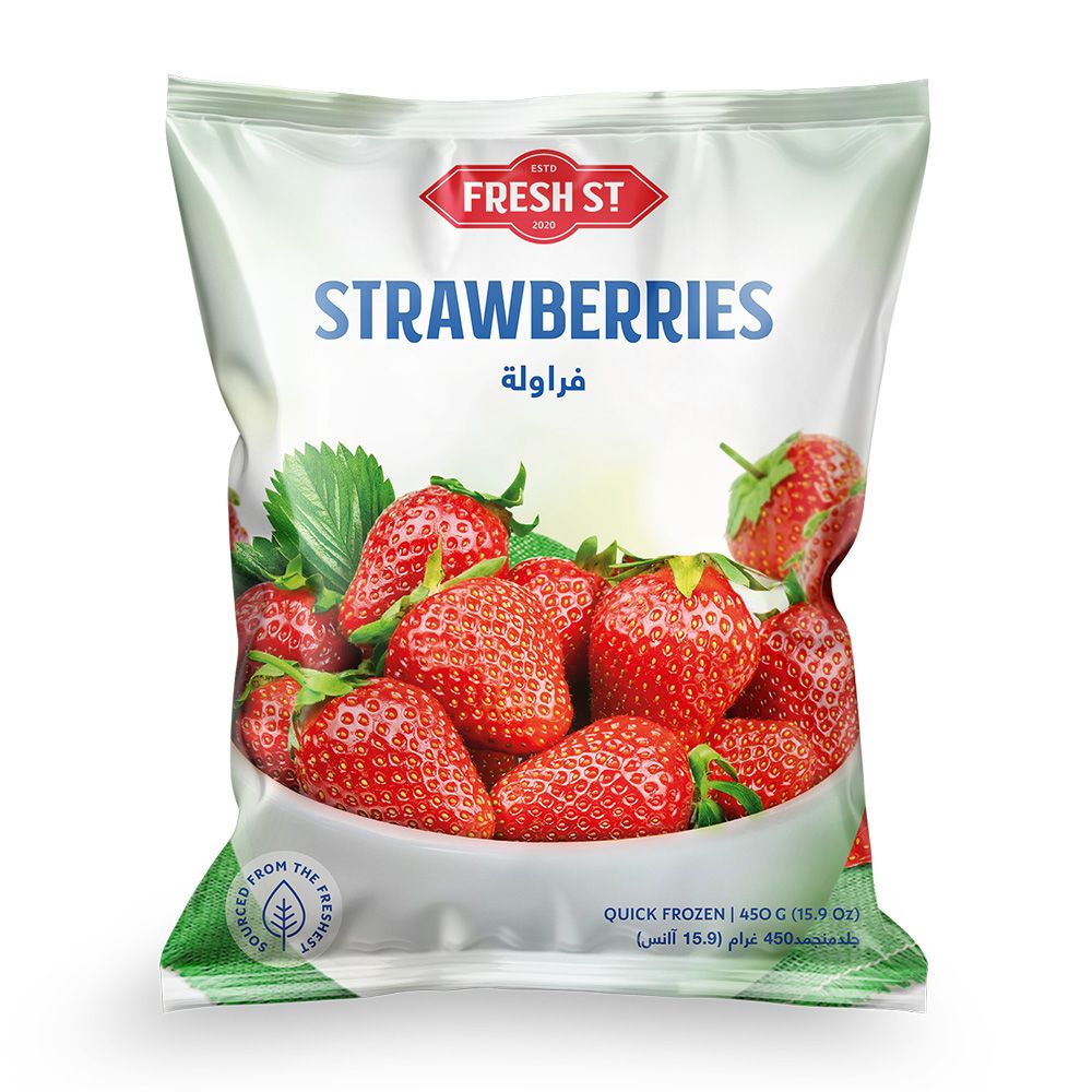 Fresh Street Frozen Strawberries, 450g