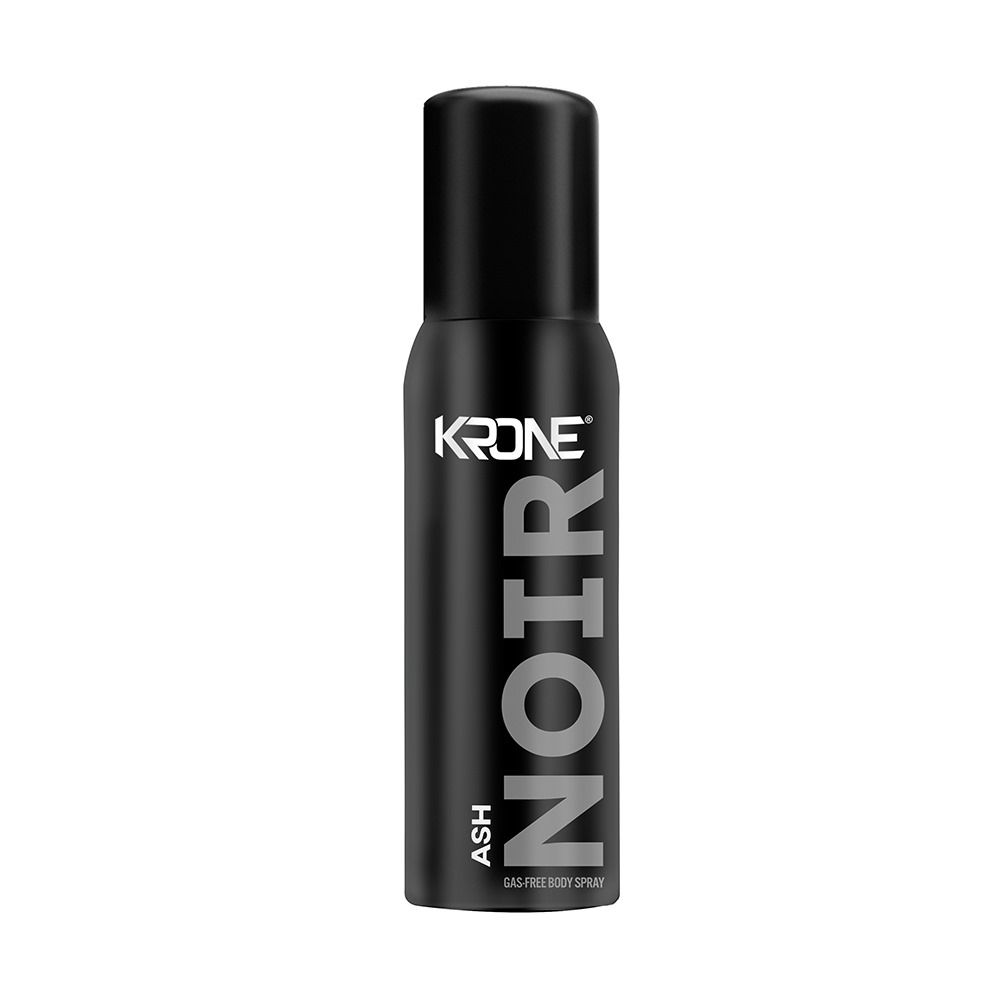 Krone Noir Ash Gas-Free Body Spray, For Men, 120ml