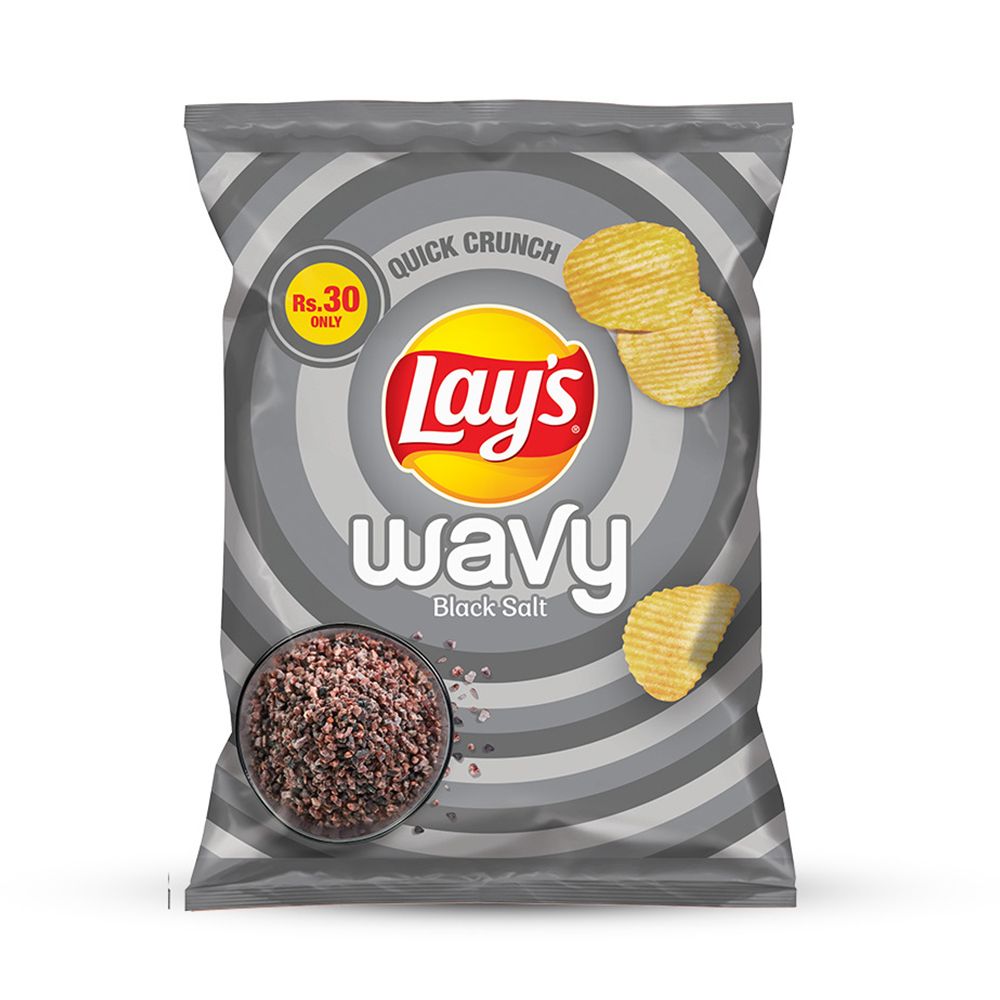 Lay's Wavy Black Salt, 18g