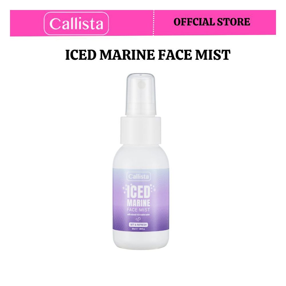 Callista Iced Marine Face Mist, Mineral Rich Marine Water, 50ml