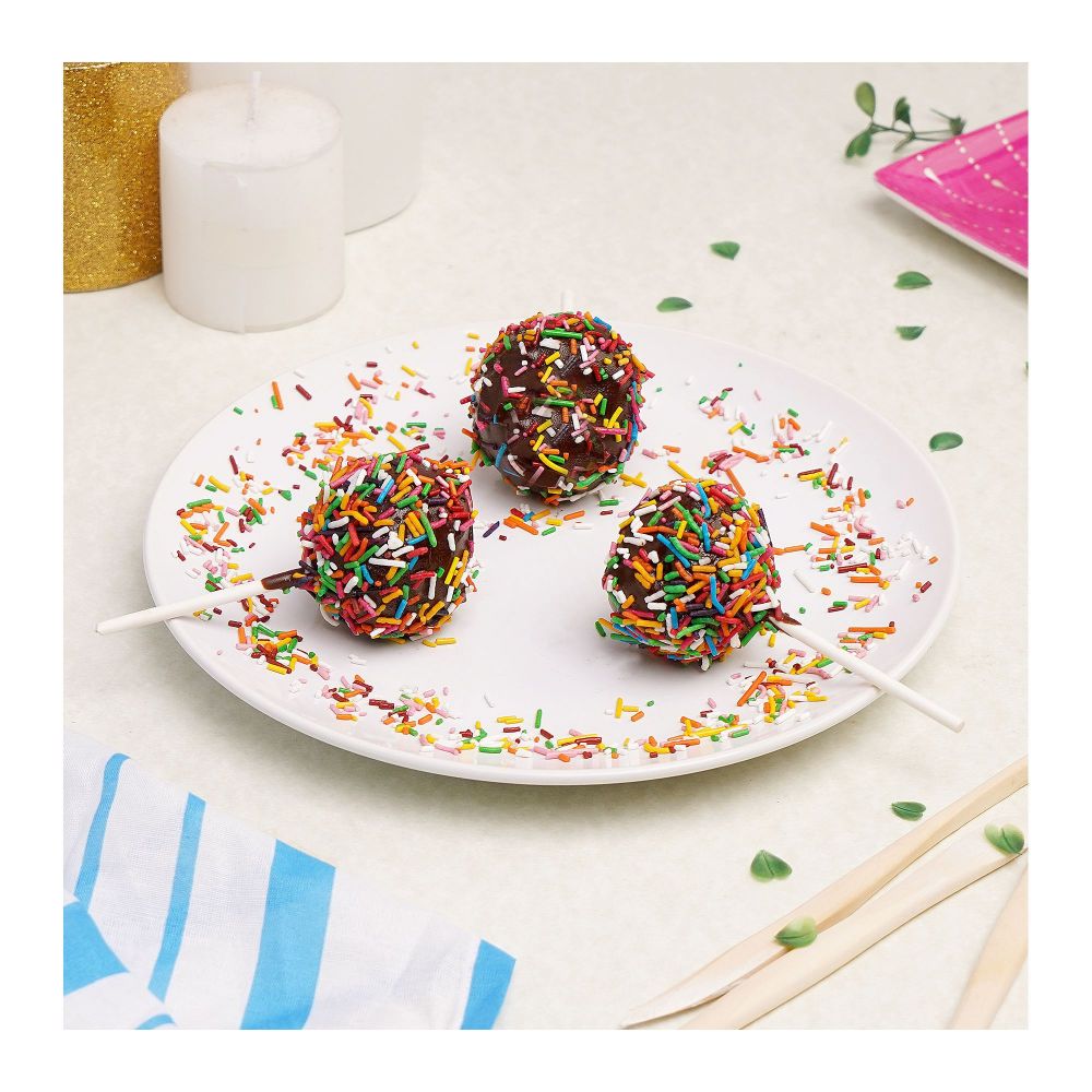 Fresh St! Sprinkle Chocolate Pops, Pack Of 3