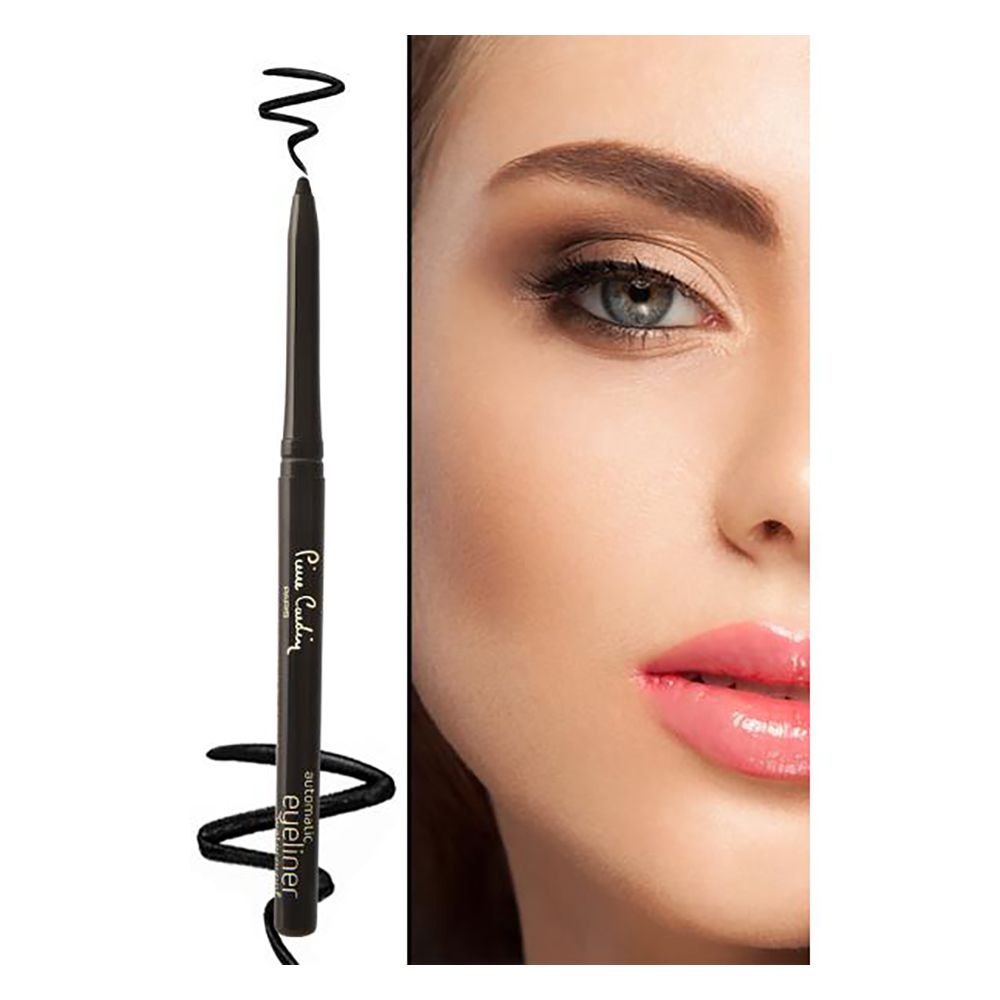 Pierre Cardin Paris Automatic Waterproof Eyeliner Pencil, Black 502