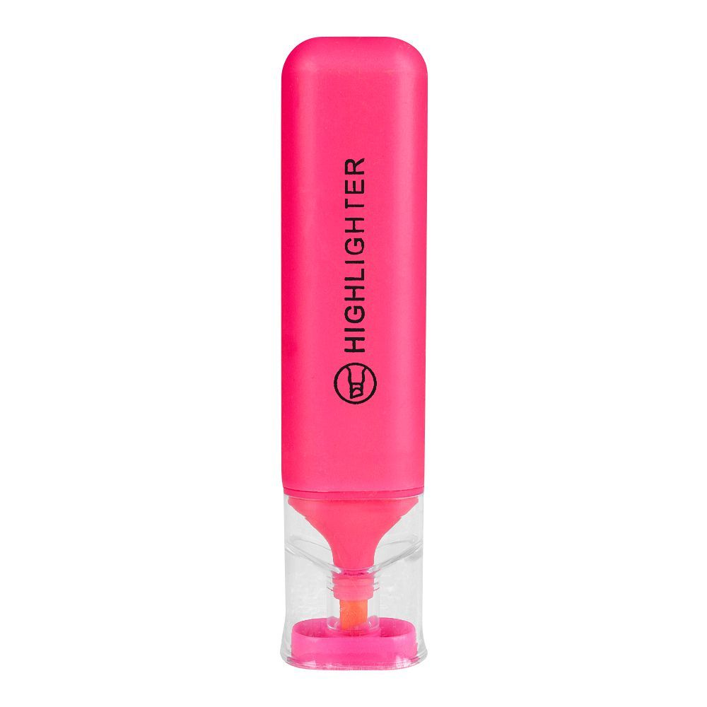 UBS Highlighter Marker, Pink, 1-Piece, 7260C