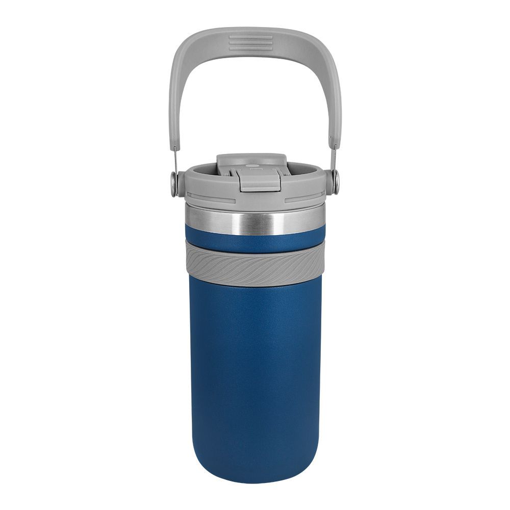 AJF Stainless Steel Vacuum Insulated Mug With Two Drink Modes, 600ml Capacity, Assorted Colors, SUS304