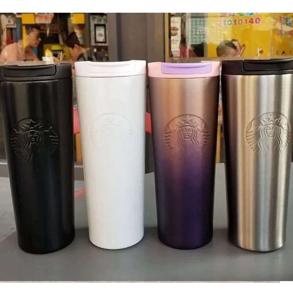 Stainless Steel Starbucks Coffee Mug, 500ml Capacity