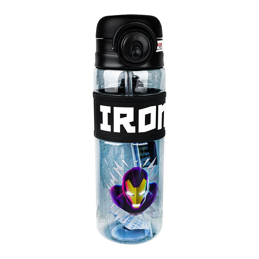 AJF Disney Iron Man Water Bottle, 680ml Capacity