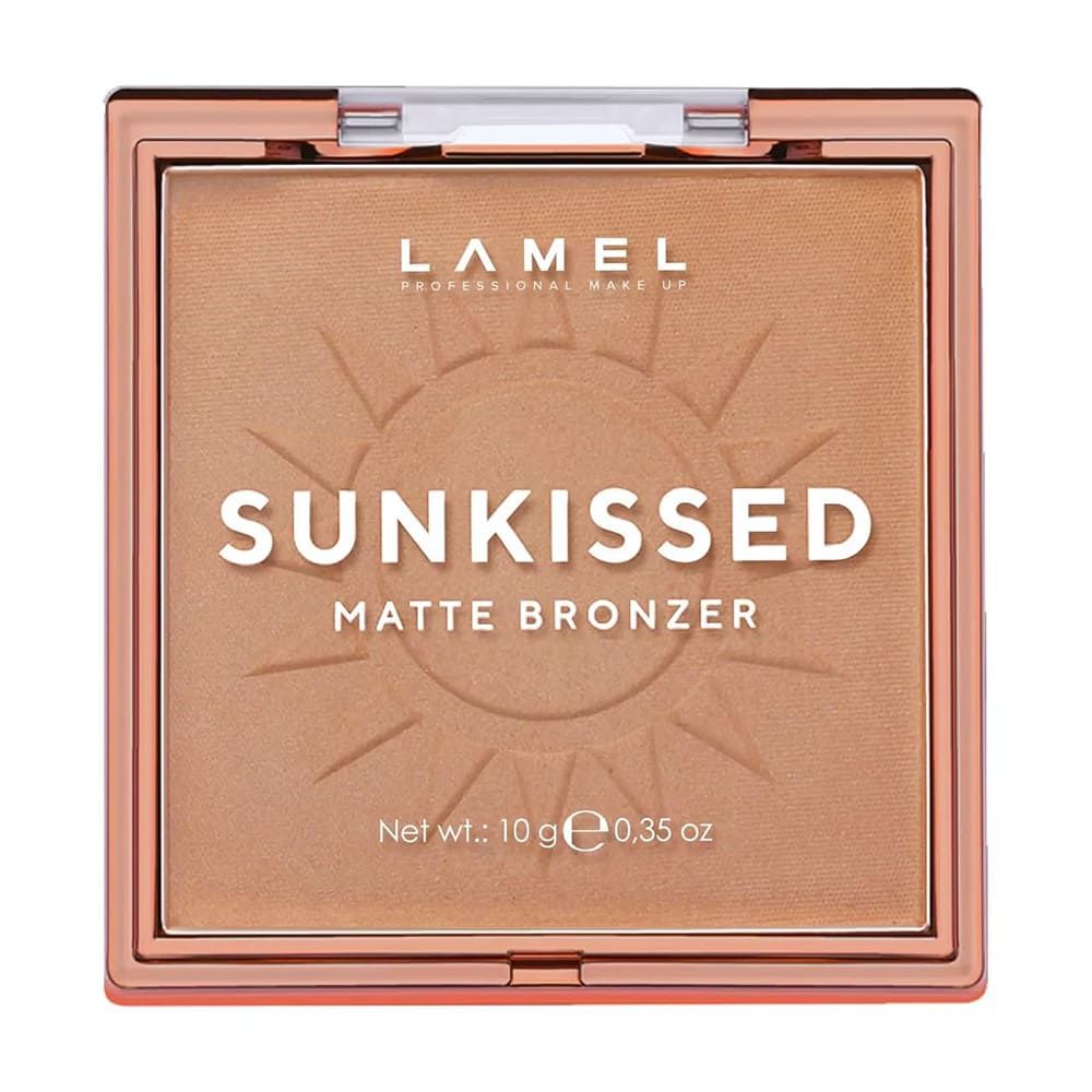 LAMEL Sun kissed Matte Bronzer Face Powder, 10g, 401