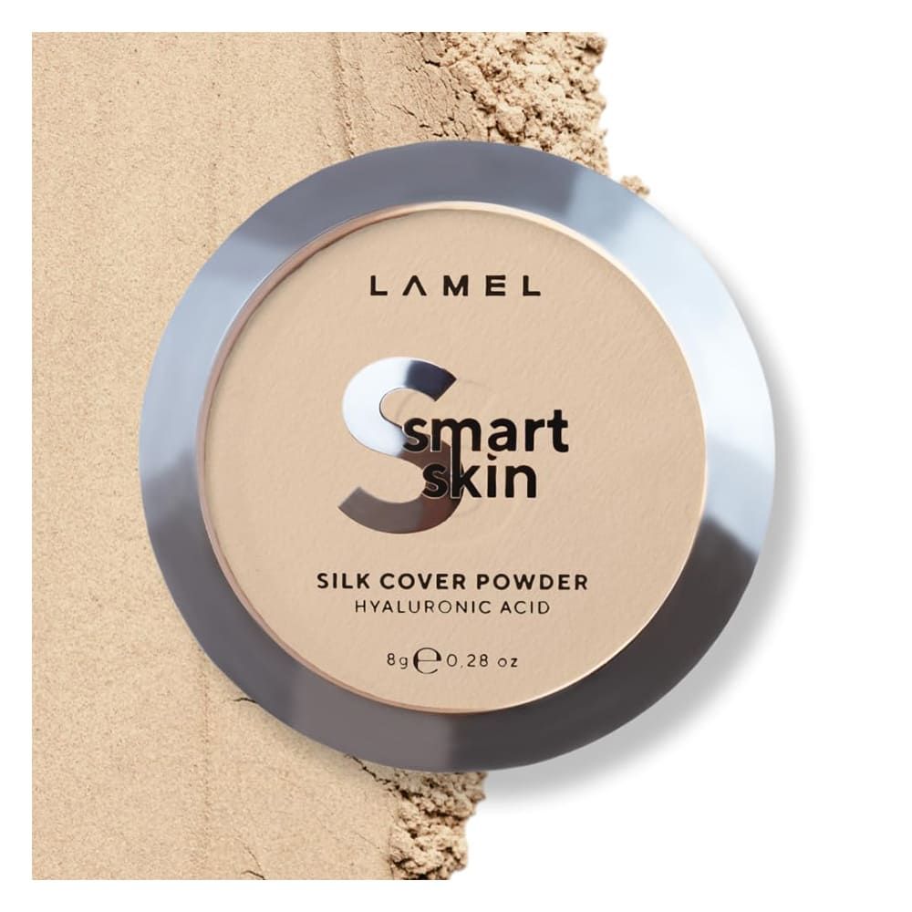 Lamel Smart Skin Silk Compact Powder With Hyaluronic Acid, 8g, 402 Beige