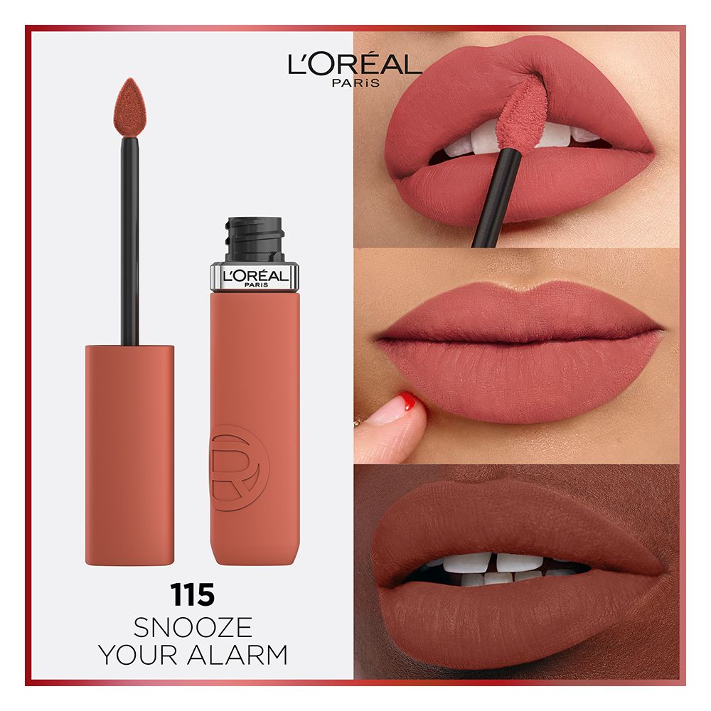 L'Oreal Paris Infallible Matte Resistance Liquid Lipstick, 115 Snooze Your Alarm