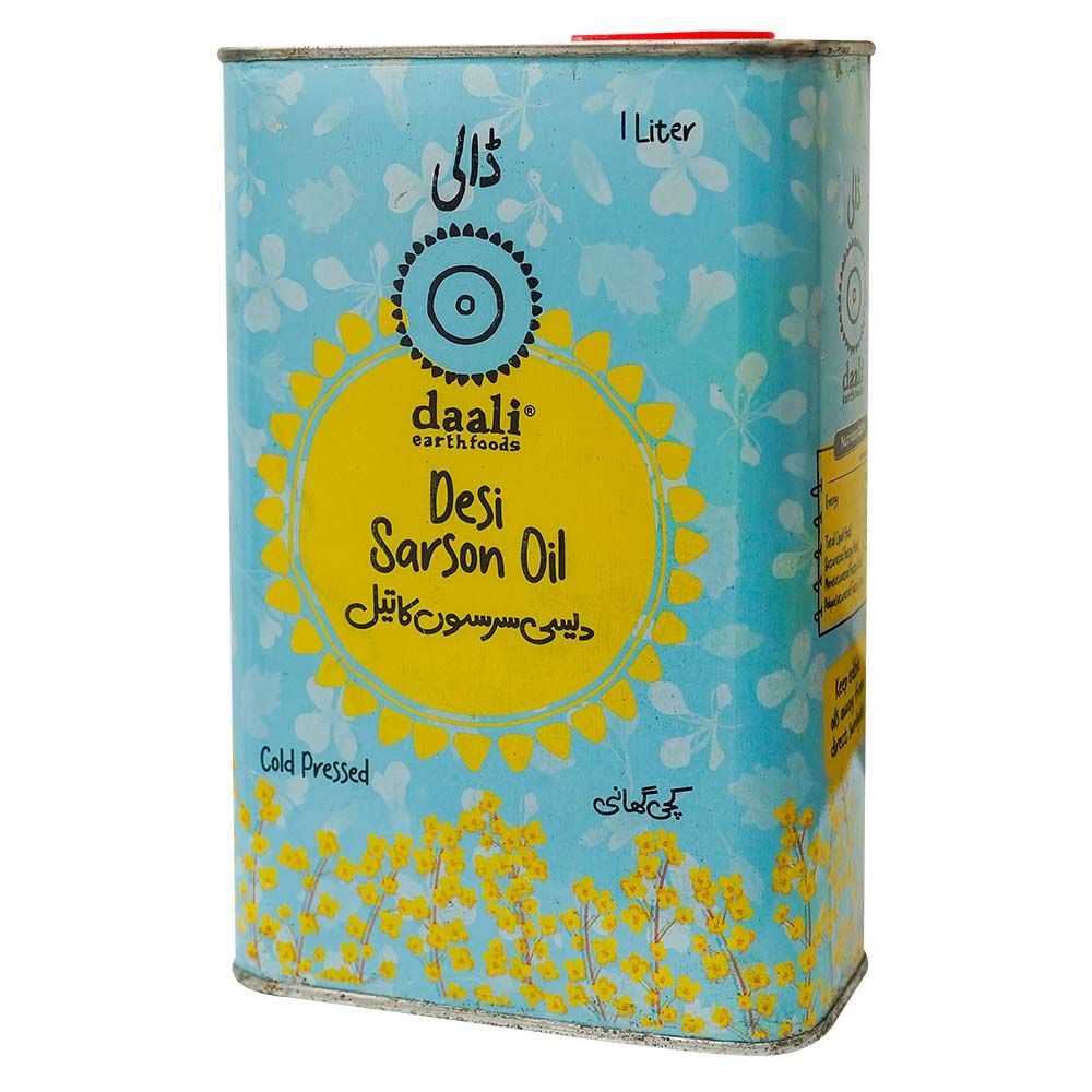 Daali Desi Sarson Ka Tel (Mustard Oil) 1 Litre