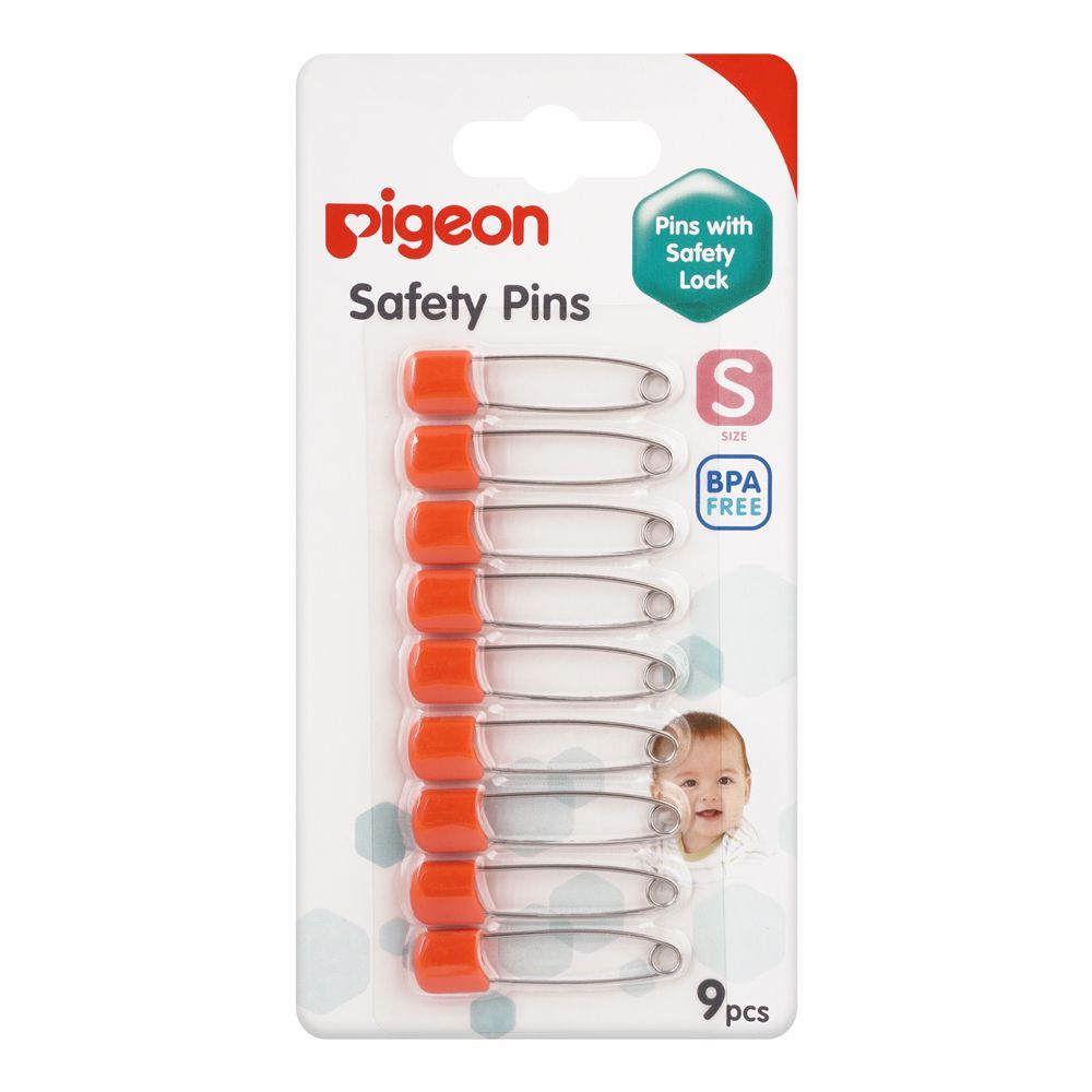 Pigeon Safety Pins 9pcs K-882