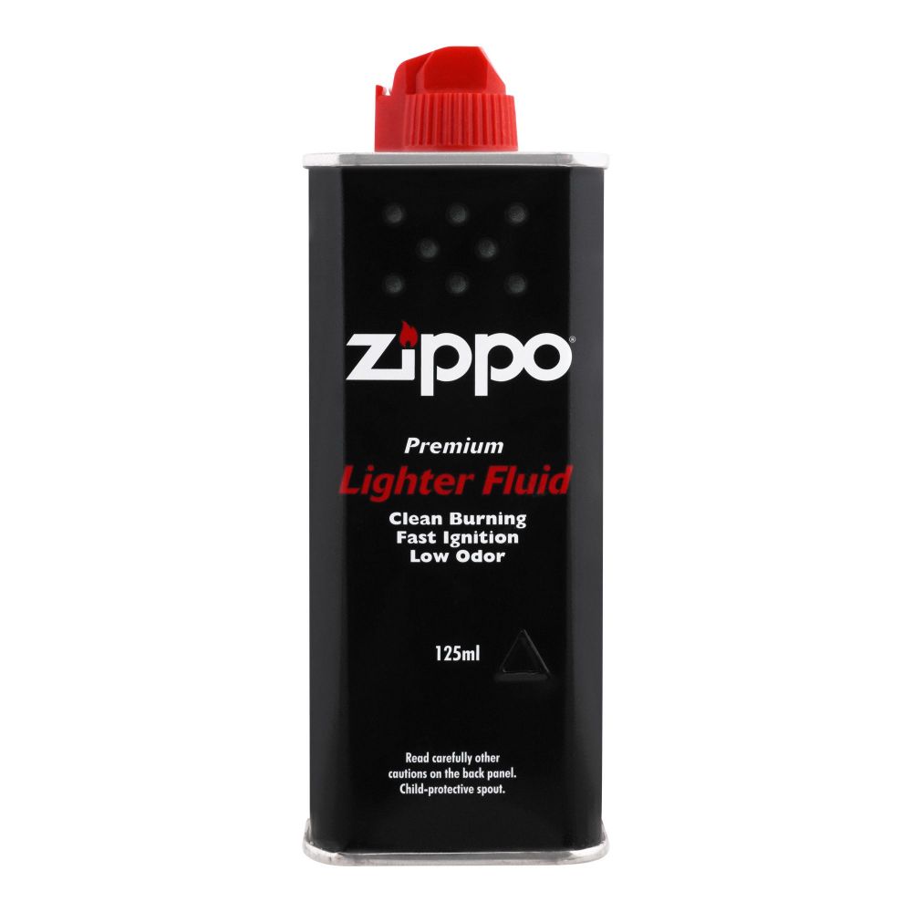 Zippo Premium Lighter, Fluid, 125ml