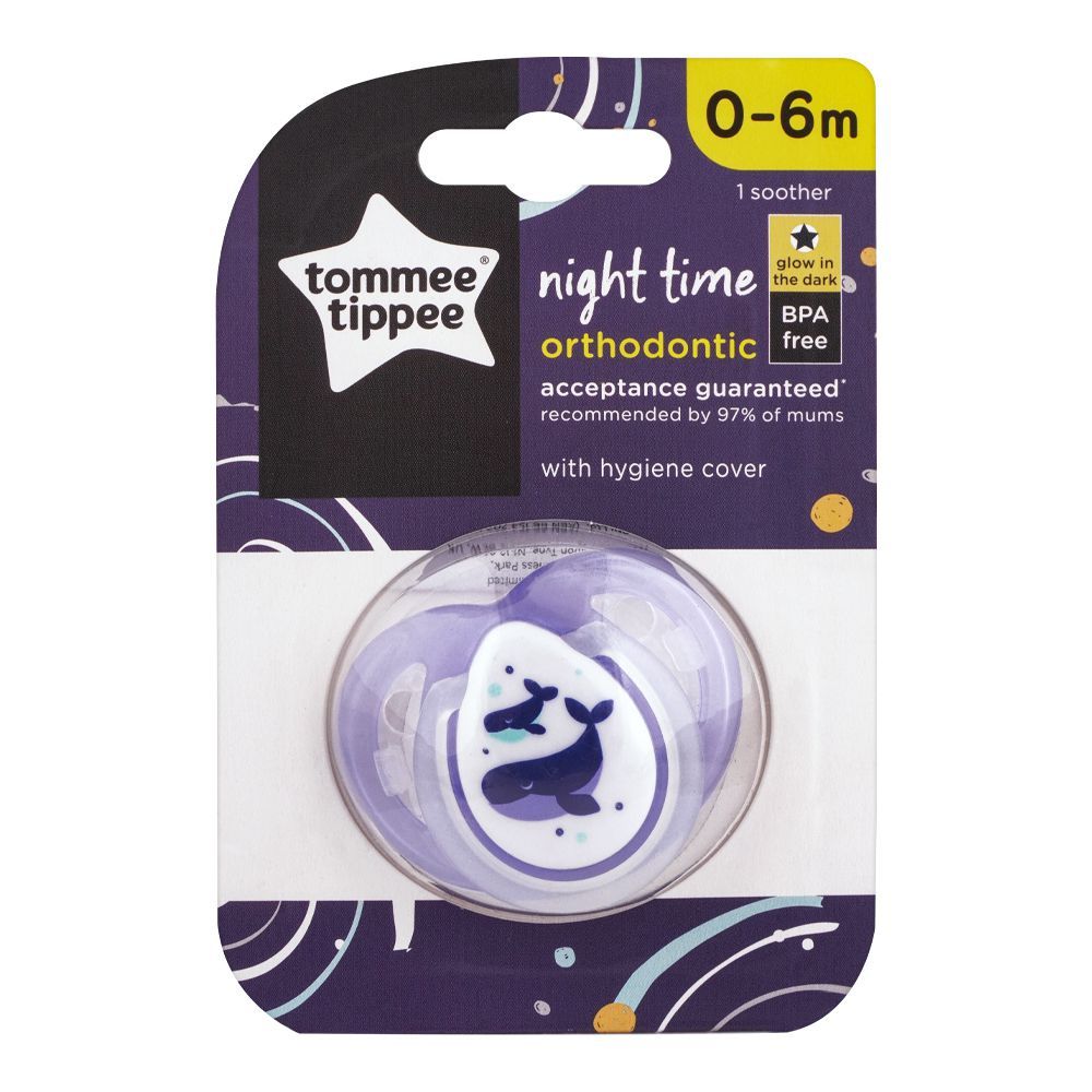 Buy Tommee Tippee Glow-in-the-Dark Soother 0-6m (Pink) - 433370/38