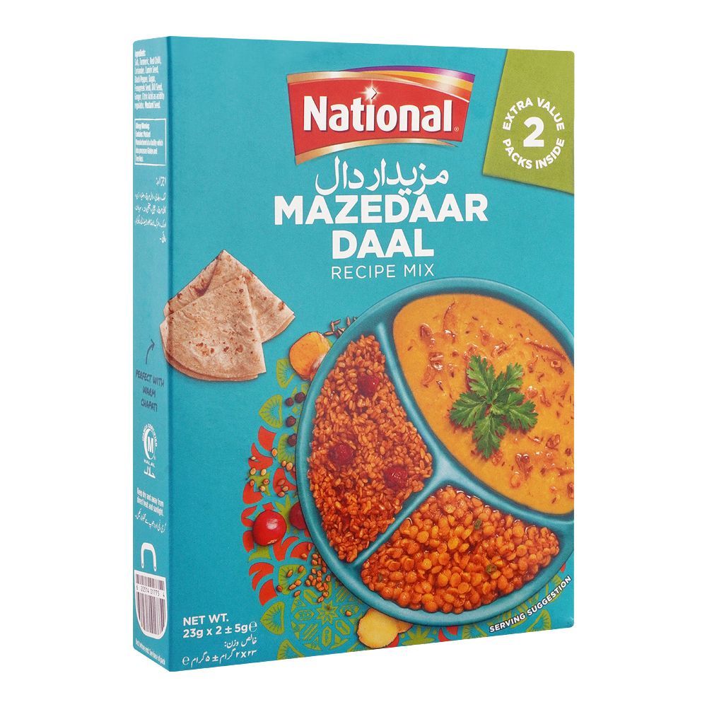 National Mazedaar Daal Masala Recipe Mix, 23x2g