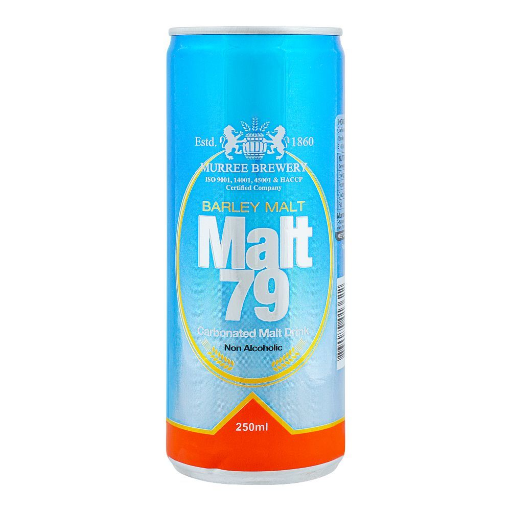 Muree Brewery Malt-79, Non-Alcoholic Malt Drink, Can, 250ml