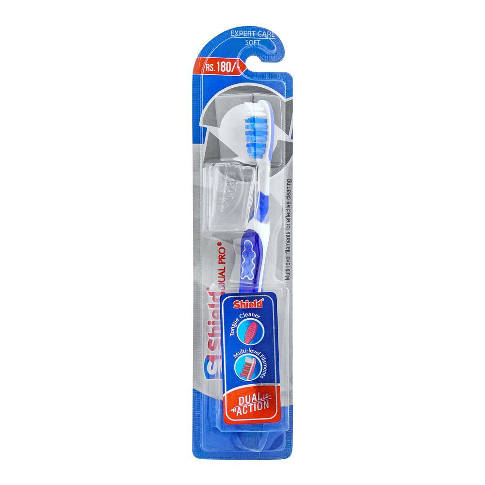 Shield Dual Pro Expert Care Toothbrush, Soft