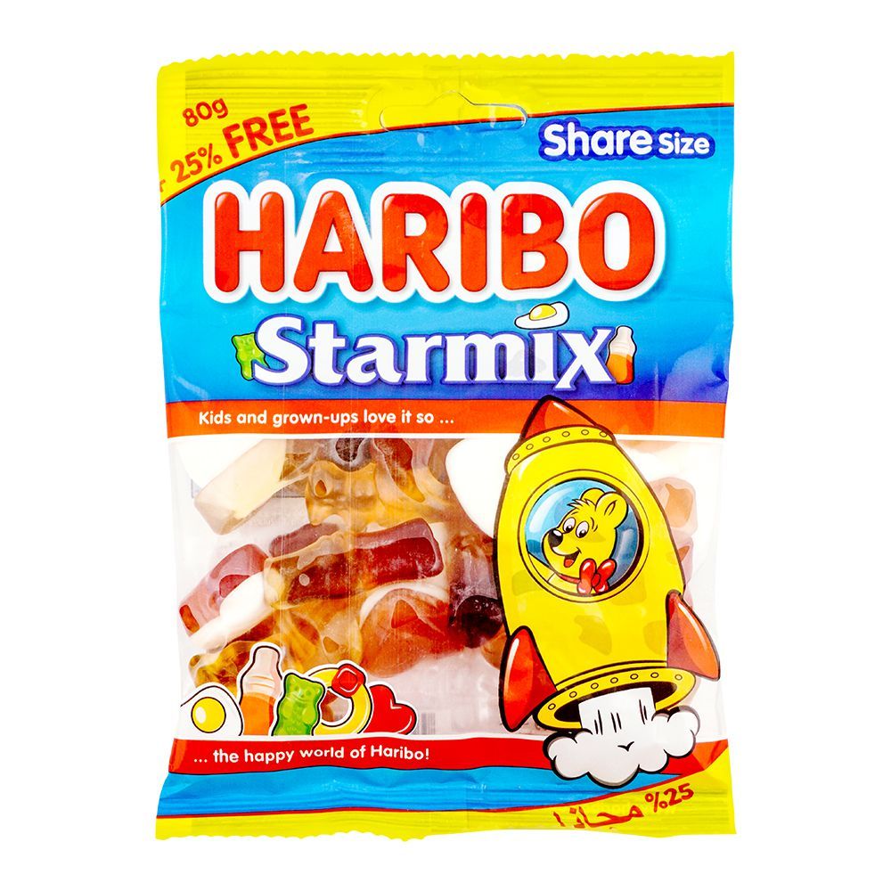 Haribo Starmix Jelly Pouch 80g