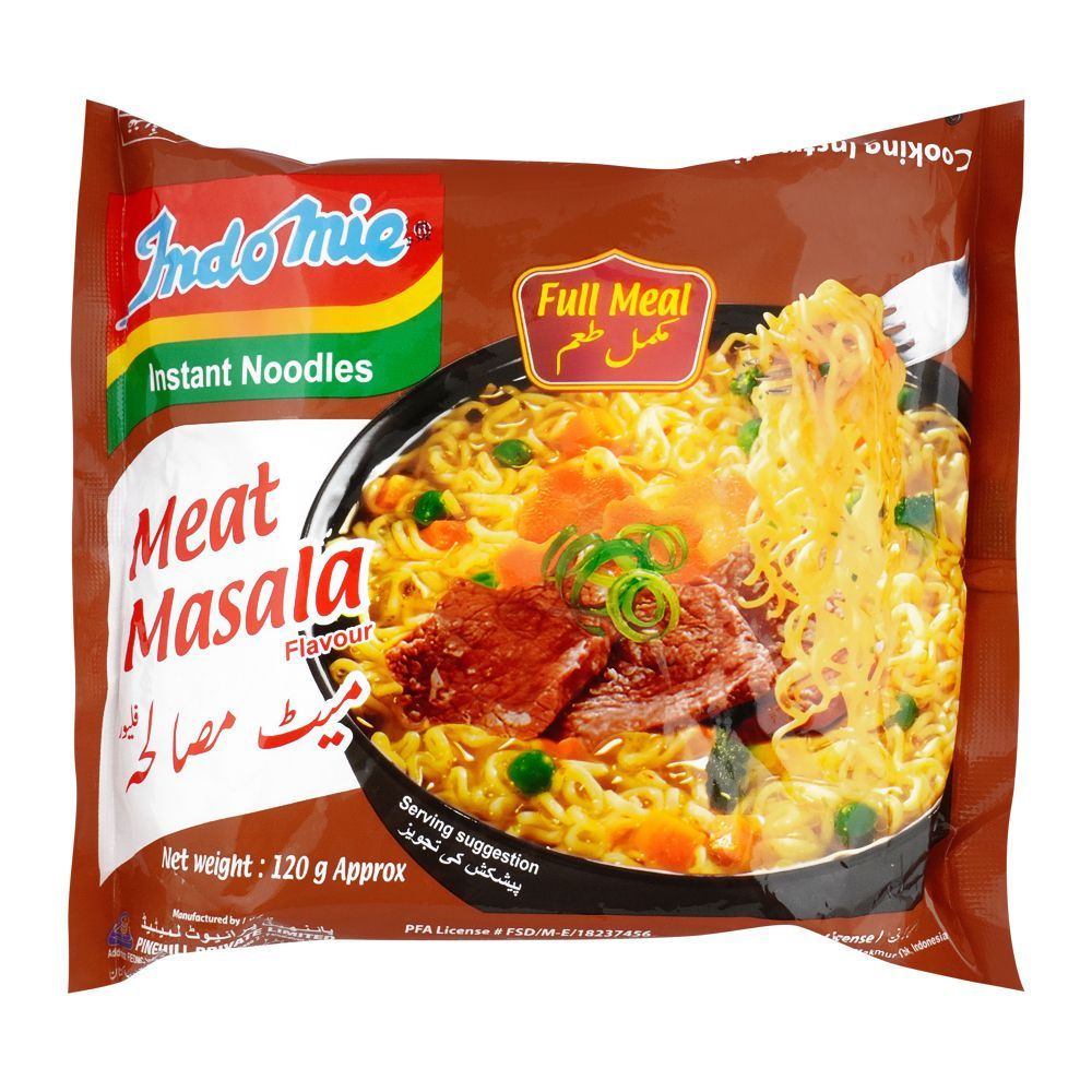 Indomie Meat Masala Flavour Instant Noodles, 120g