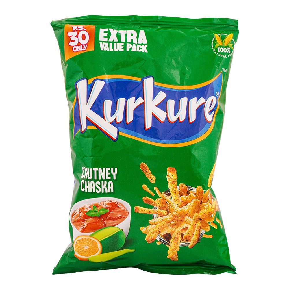 Kurkure Chutney Chaska Chips, 40g