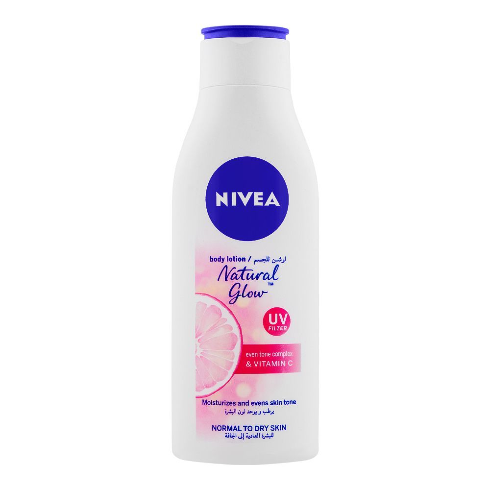 Nivea Natural Fairness Body Lotion, Normal To Dry Skin, 250ml