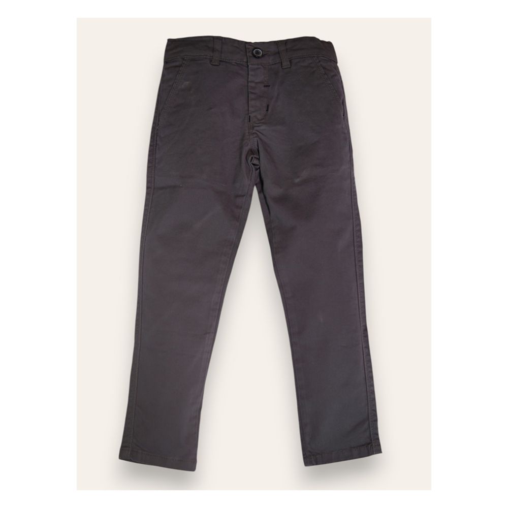 IXAMPLE Boys Cotton Chino, Grey, IXSBJ 53041