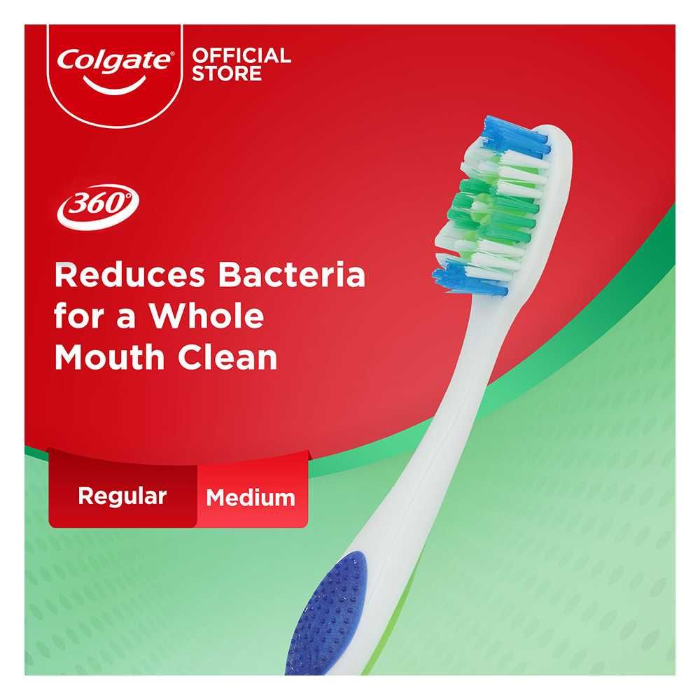 Colgate 360 Degree Whole Mouth Clean Medium Toothbrush